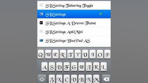 How to get sbsettings on the notification center