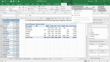 PivotTable Calculated Items and Solve Order