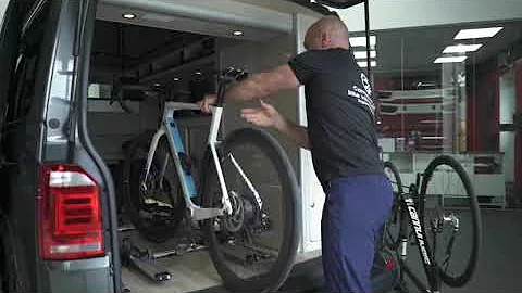 Campervan for bikes, bike van