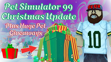 🔴 LIVE 🔴 | Pet Simulator 99 Christmas Update | Huge Pet Giveaways | PS99 Roblox