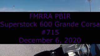 FMRRA PBIR 2021 Round 2 - Superstock600 Grande Corsa Highlights