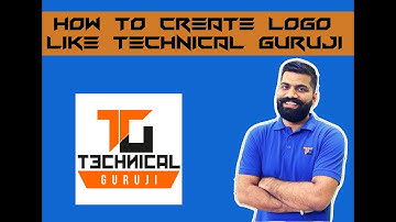 How to Make logo like technical guruji with android ! Hindi explained😁😁🙊🙉🙈