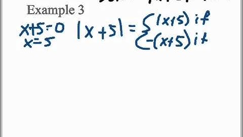 Solving absolute value equations part 2