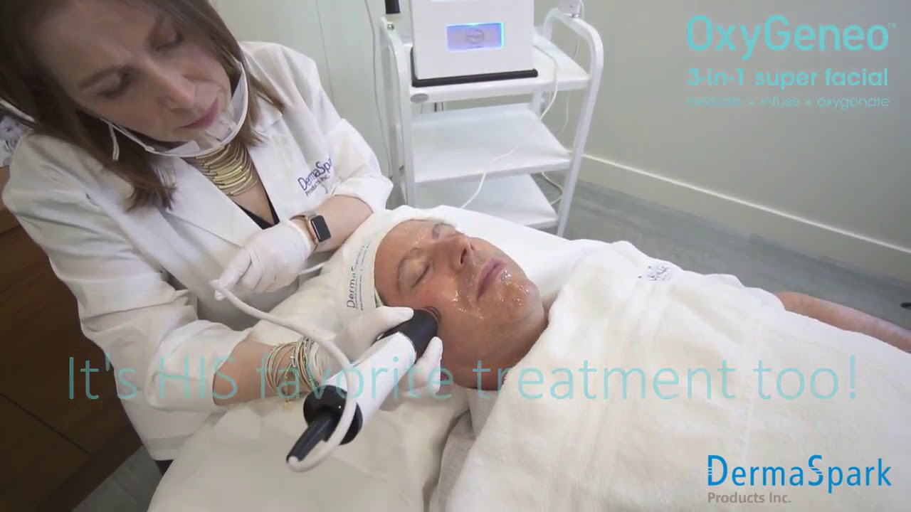 VS MedSpa Laser Clinic - The OxyGeneo 3-in-1 Facial for Men