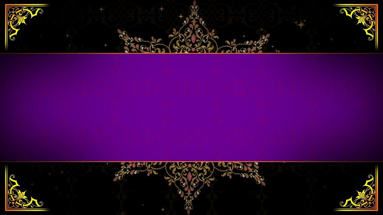 Blank Indian Wedding Invitation Background Free - YouTube