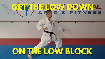 Shotokan Karate Tutorial - Low Block / Gedan Barai