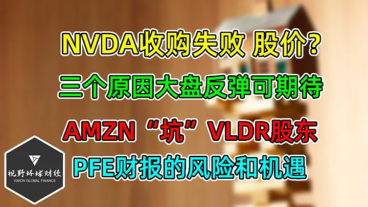 美股 NVDA收购失败股价怎么走？三个原因标普反弹可期待！AMZN“坑”VLDR股东！PFE财报的风险和机遇！ - 天天要闻