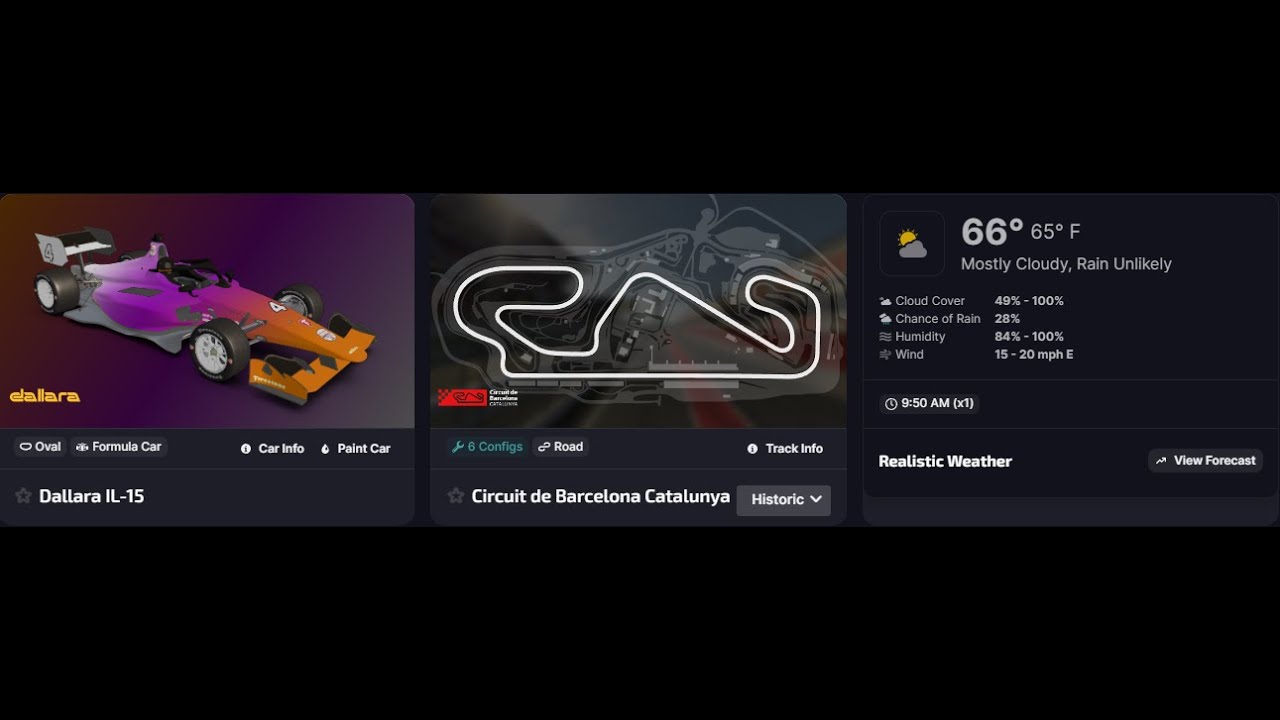 Путеводитель по трассе серии Indy NXT Road Series: Историческая трасса Circuit de Barcelona Catal...