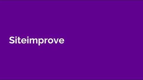 Siteimprove