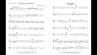 Whispers from Beyond (Alto Clarinet part) by Rossano Galante