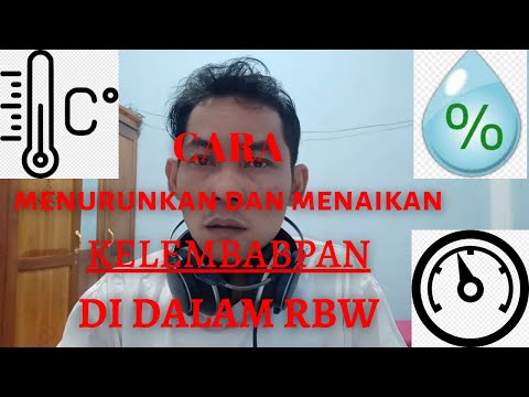 Video: Cara Menentukan Kelembapan Di Dalam Bilik