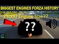 TOP 15 LARGEST Engines & Sounds In Forza History! (Horizon 1,2,3,4 & Motorsport 1,2,3,4,5,6,7)