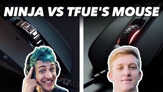 Ninja's Mouse Vs. FaZe Tfue's Mouse: We Try Gaming Mice Used By Pro Gamers in Fortnite / CS:GO