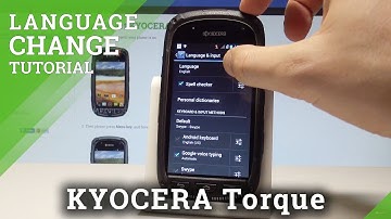 How to Change Language in KYOCERA Torque |HardReset.info