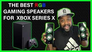 The Gaming Speakers You Need For Xbox Series X!!!  | Cyber Acoustics RGB Subwoofer Speaker System