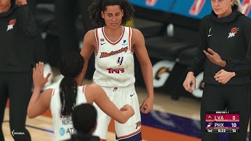 NBA 2K22 - (2021 WNBA Semifinals Best Of Five Playoffs) Las Vegas Aces vs Phoenix Mercury Game 3