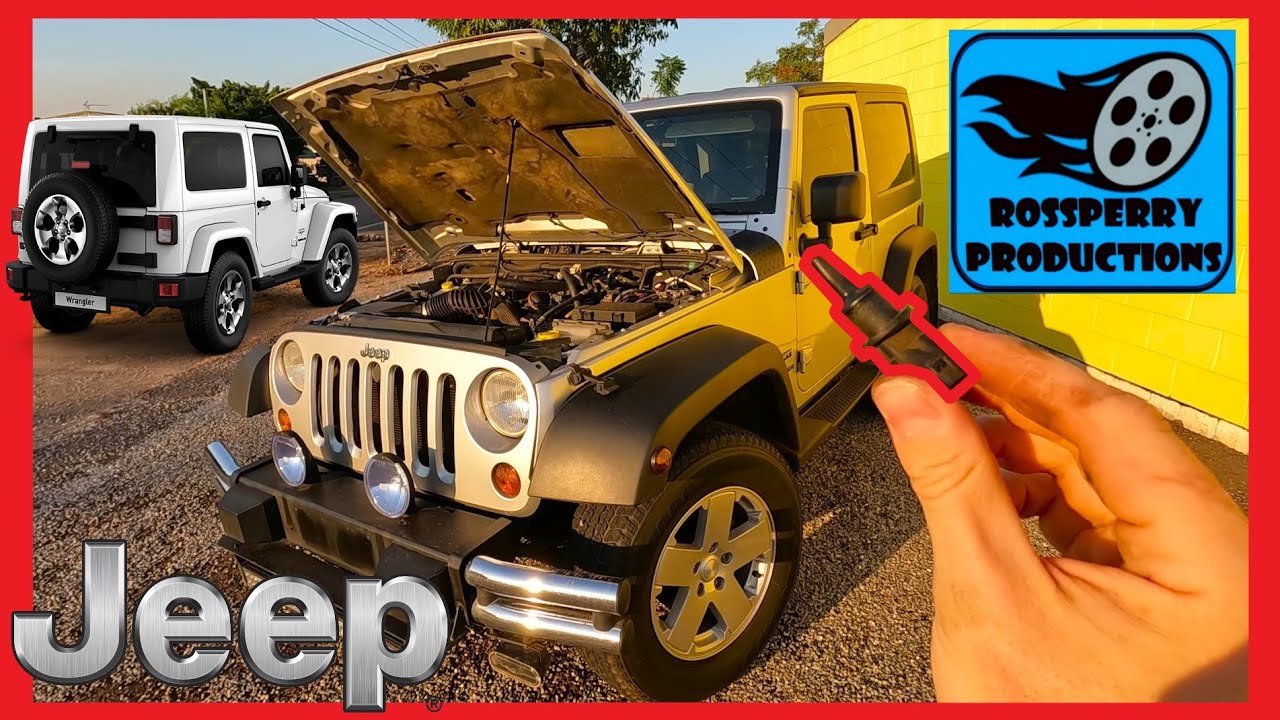 How to Remove & Replace Jeep Wrangler Mass Air Temperature / Flow Sensor  Tutorial - YouTube