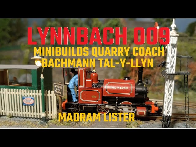 Lynnbach OO9 Bachmann Fletcher Jennings Tal-Y-Llyn Locomotive mini