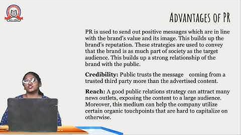 Public Relation | Foundation Course |  FYBCom. - BMS - BCBI - Sem 2 | SST College