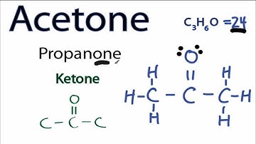 Acetone Lewis Structure: How to Draw the Lewis Structure for Acetone