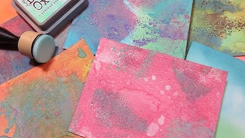 How to Tutorial Distress Oxide Backgrounds http://www.huckleberryherbs.com/