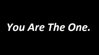 You Are The One (Myanmar Song)