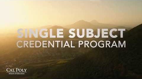 Single Subject Credential Program - Alumna