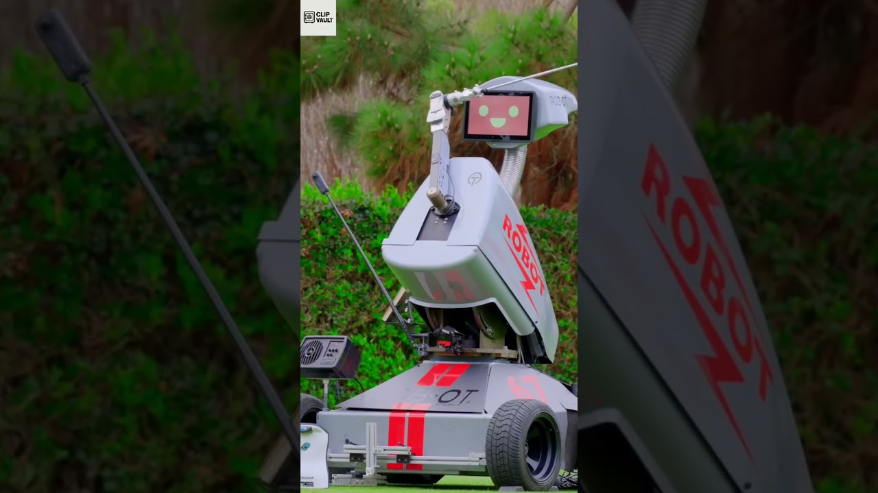 Robot Caddy Wins Golf Match: Can Humans Compete? 