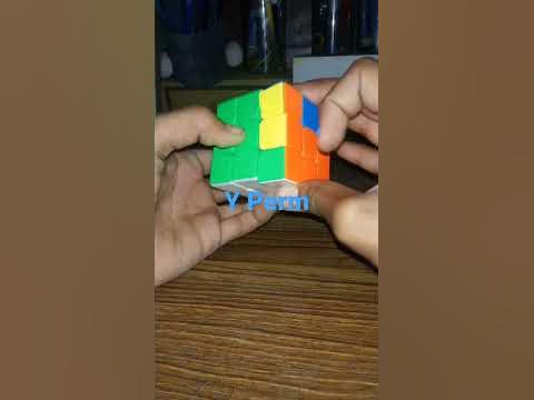 Y Perm Algorithm in 3x3 Rubic cupe #cubing - YouTube