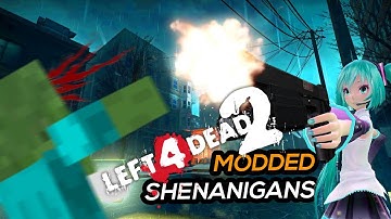Left 4 Dead 2 but we installed too many mods...