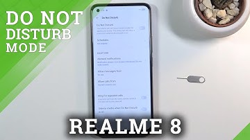 How to Enable Do Not Disturb Mode in REALME 8 – Make Device Totally Silent