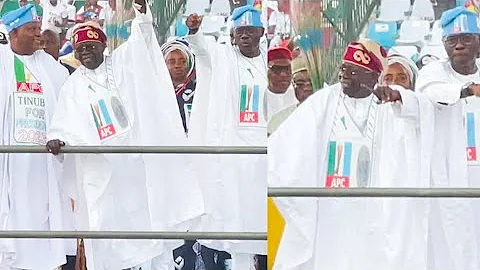 K1 De Ultimate's Song Touches Bola Tinubu's Heart During Lagos Campaign