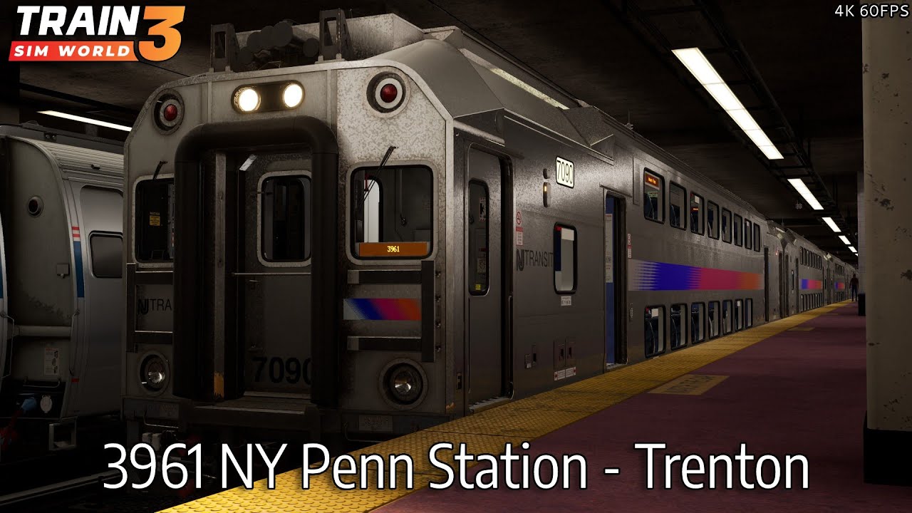 3961 NY Penn Station Trenton NEC New York Trenton Multilevel