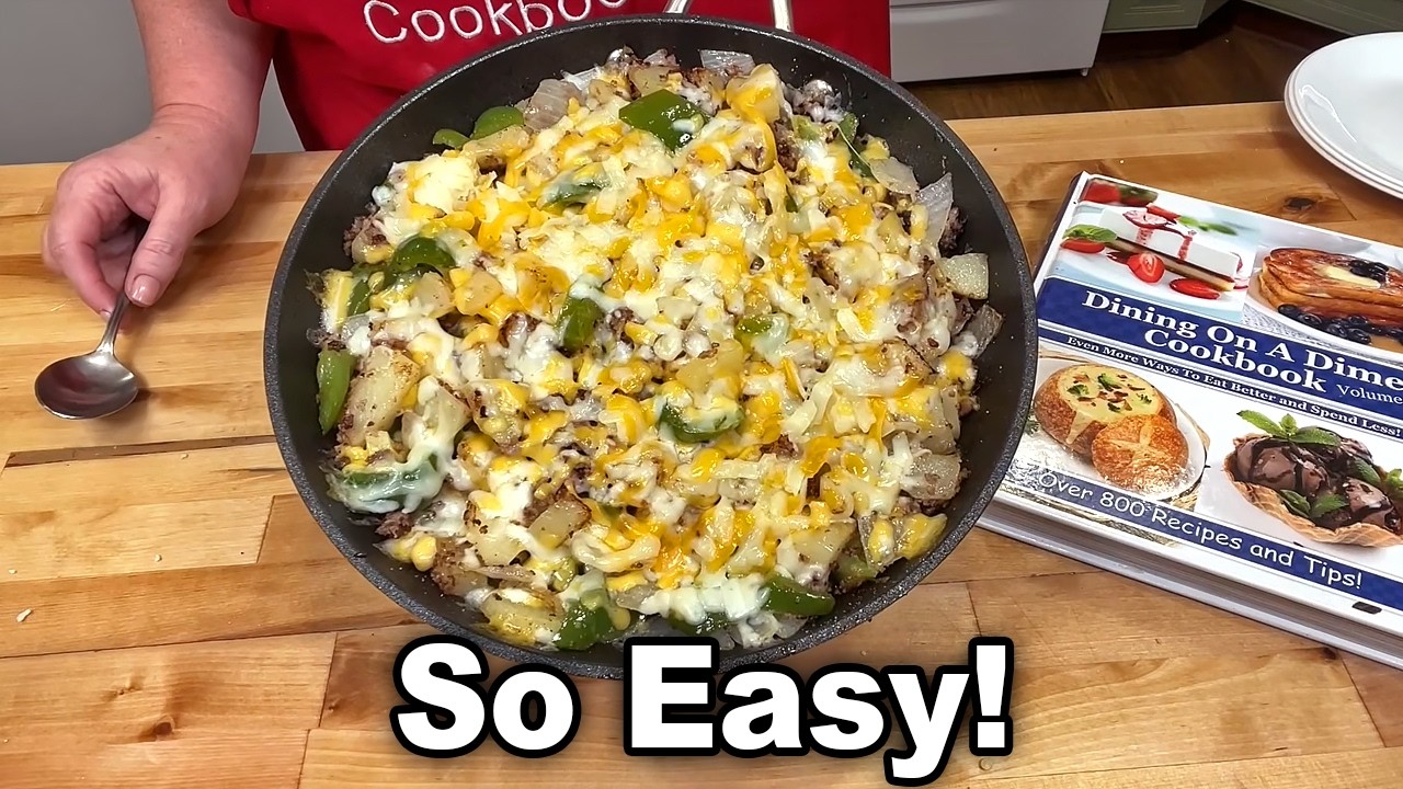 Dinner in 20 minutes! Easy Amish Skillet Dinner Everyone Loves!