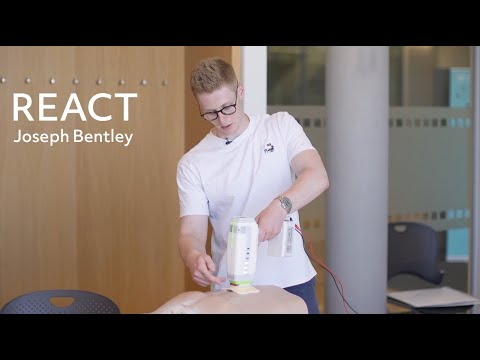 REACT - A new system for stopping bleeding from a knife wound