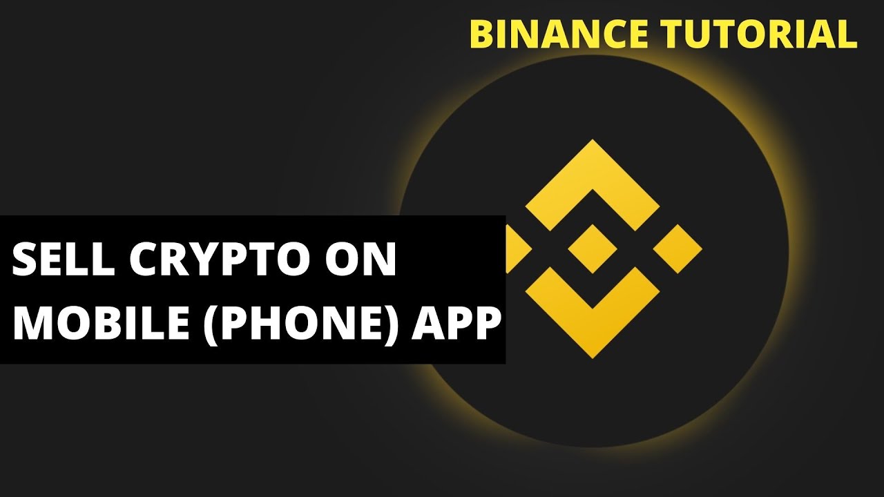 how to sell my crypto on binance