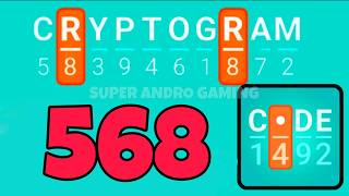 CRYPTOGRAM 568