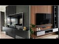 NEW +150 Stylish Modern TV Cabinet &amp; Wall Unit Designs for Living Rooms 2025 | Home Interior Ideas