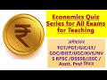 3)अर्थशास्त्र TGT/PGT/GIC/LT/ GDC/DIET/UGC/KVS/NVS RPSC /DSSSB/JSSC / Asstt. Prof क्विज by सीमा सिंह