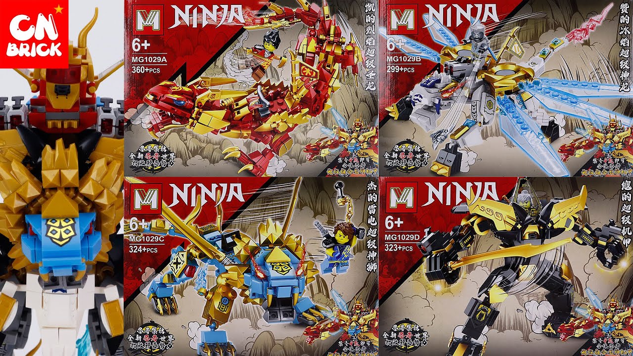 G−DRAGON プロマイド LEGO Ninjago Dragons Rising Mini Ninja Combo Mech Paper Bag