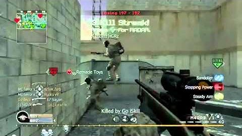 NO SCOPE QUAD 1 BULLET WITH TRIPLE HEADSHOT FEED!