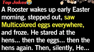 Joke Of The Day A Rooster Faces An Unexpected Surprise