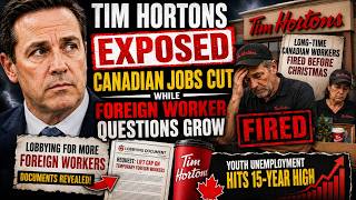 Canada ERUPTS As Tim Hortons Cuts Long Time Workers Before Christmas #canadanews #canada