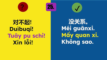 NHỮNG MẪU CÂU LUYỆN TẬP ĐỐI THOẠI ĐƠN GIẢN