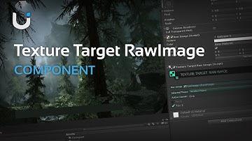 Texture Target RawImage - Component - DoozyUI - UI Management System for Unity