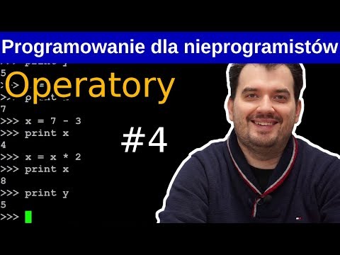 Operatory ➕➖➗ Programowanie dla nieprogramistów #4