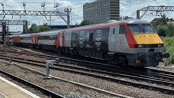 Transport For Wales Class 67 008 + 82 229 Departs Crewe (19/06/21)