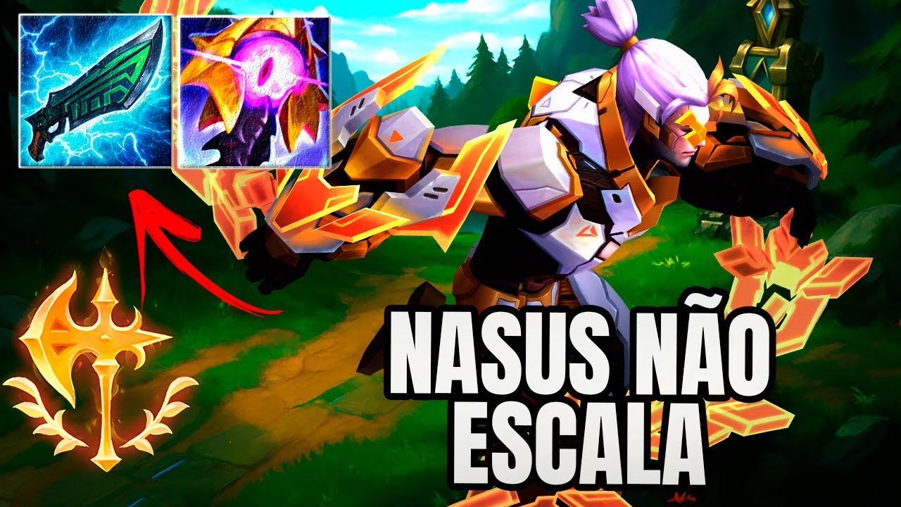NASUS NÃO ESCALA CONTRA SYLAS