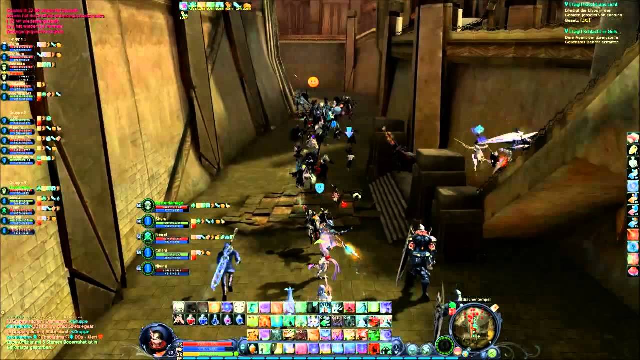 Asmo stürmen Altdrachentempel