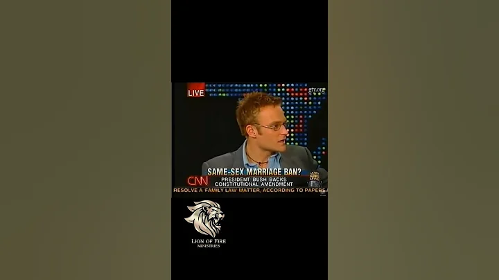 John MacArthur Lovingly Shares Gospel With Gay Man on TV... (Larry King Show)